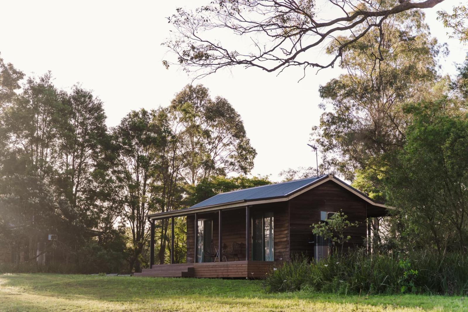 Cabins at Lovedale Wedding Chapel Eksteriør billede
